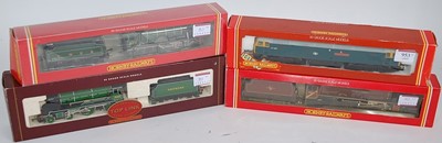 Lot 953 - Four Hornby locos:- 3 x steam and 1 x diesel;...