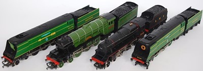 Lot 917 - Four Hornby steam locos in non-original...