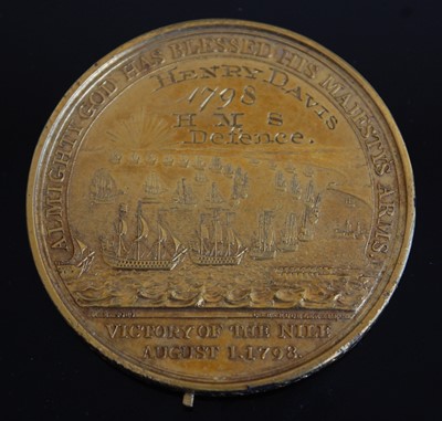Lot 1 - A Davison's Nile Medal (1798)