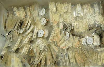 Lot 343 - A large quantity of mechanical wrist watch...