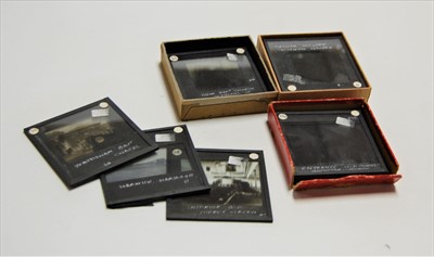 Lot 358 - Two boxes of Ilford Gas Light lantern plates,...