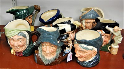 Lot 45 - A collection of eight Royal Doulton character...