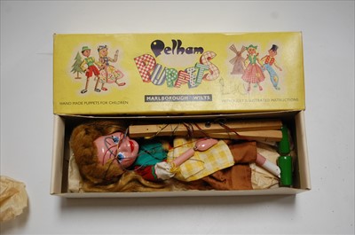 Lot 54 - A collection of 11 boxed Pelham Puppets to...
