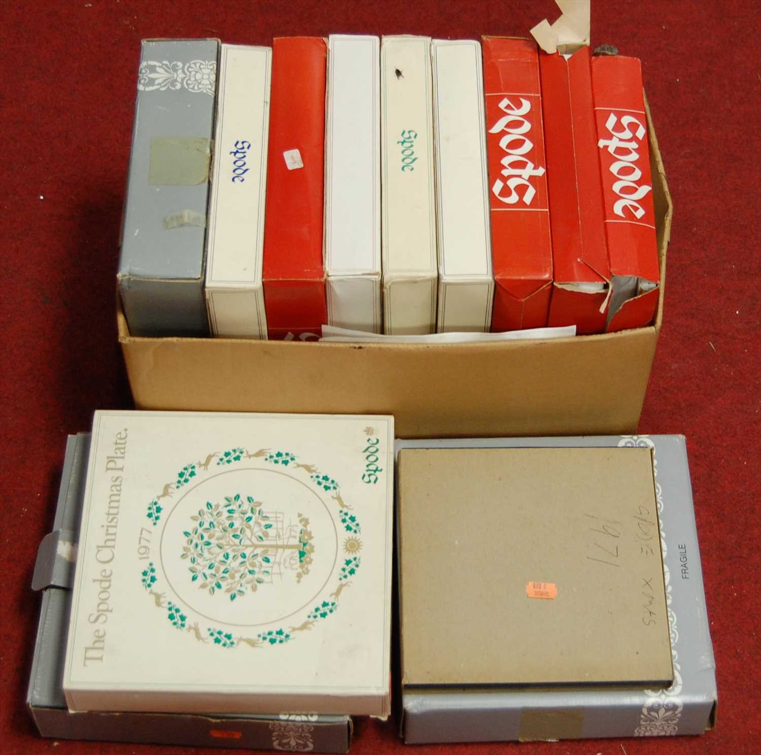 Lot 76 - A collection of assorted boxed mainly Spode...