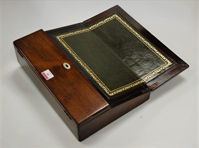 Lot 99 - A Victorian rosewood and mother of pearl...