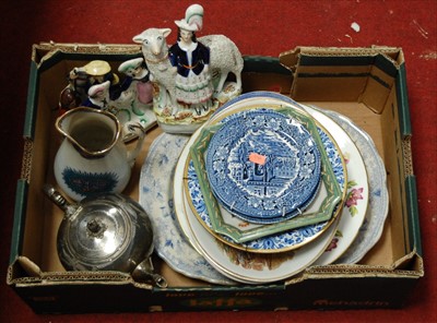 Lot 143 - A box of miscellaneous items to include...