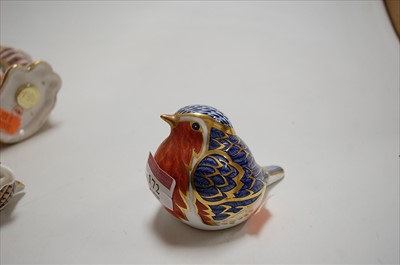 Lot 172 - A Royal Crown Derby desk ornament in the form...