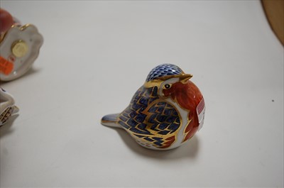 Lot 172 - A Royal Crown Derby desk ornament in the form...