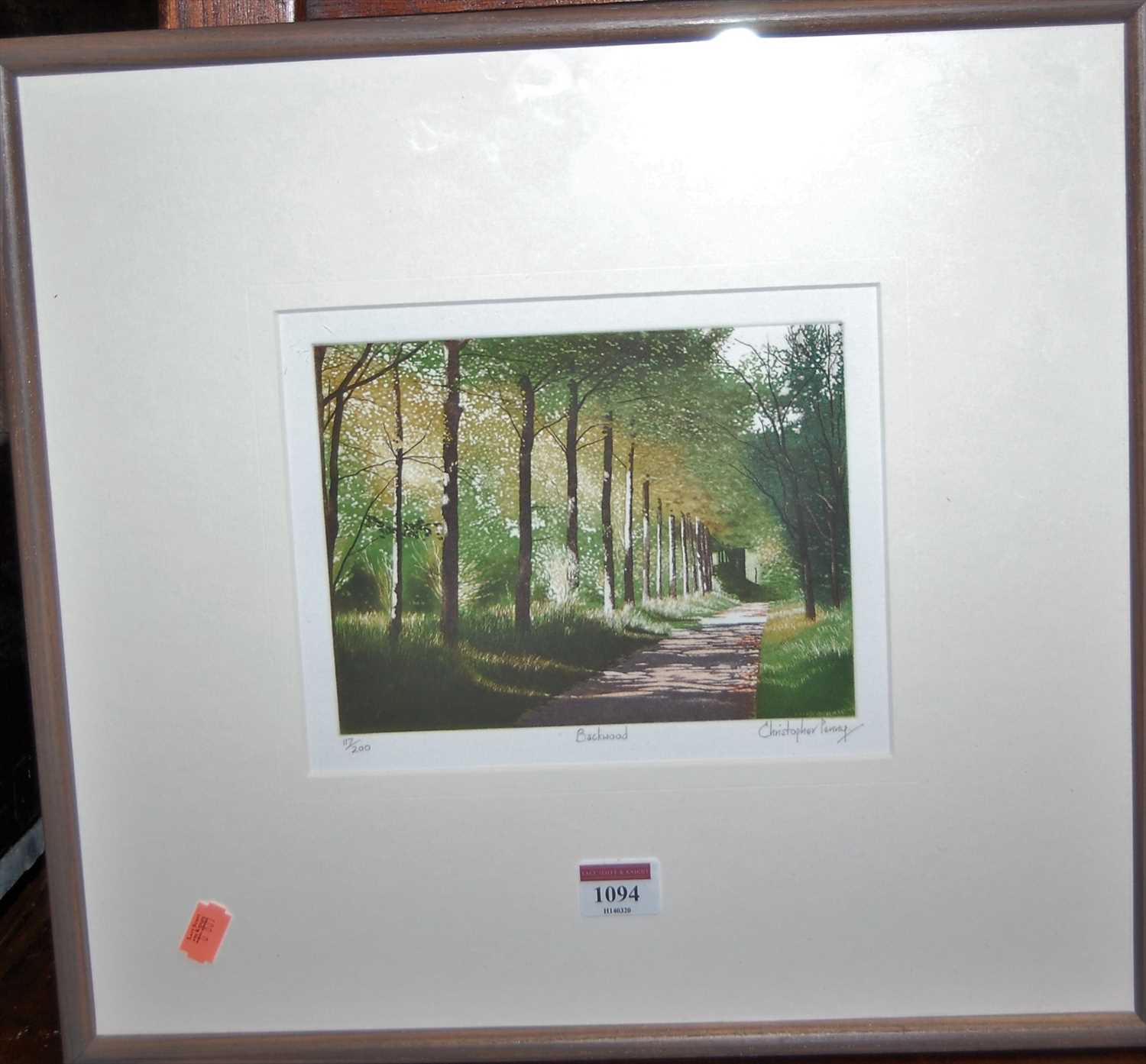 Lot 1094 - Christopher Penny (b.1947) - Back wood,...
