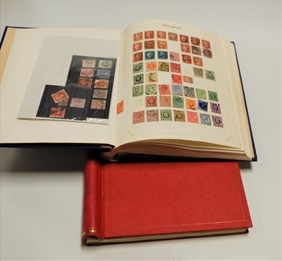 Lot 307 - An album of Victorian and later stamps to...