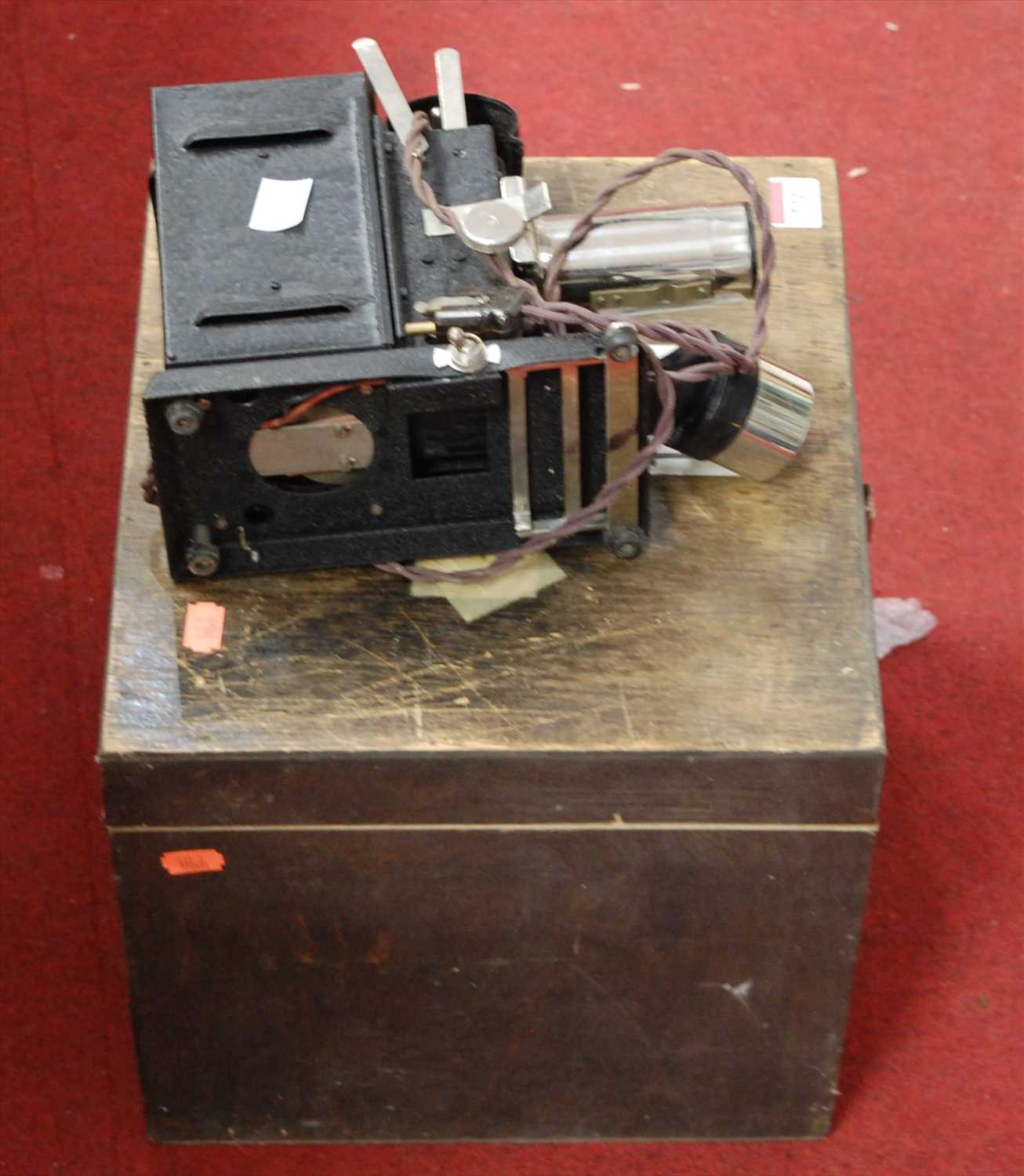 Lot 532 - An Ellis & Newton Ltd military projector,...