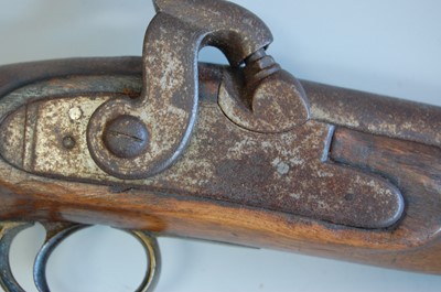 Lot 11 - A Victorian Coast Guard's percussion belt pistol