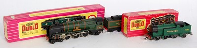 Lot 991 - Two Hornby Dublo locos - Barnstaple West...