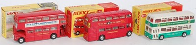 Lot 1960 - A Dinky Toys boxed public transport diecast...