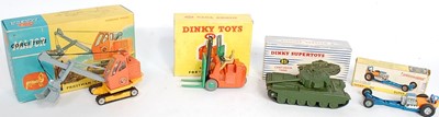 Lot 1967 - Four various boxes Dinky Toy and Corgi toy...