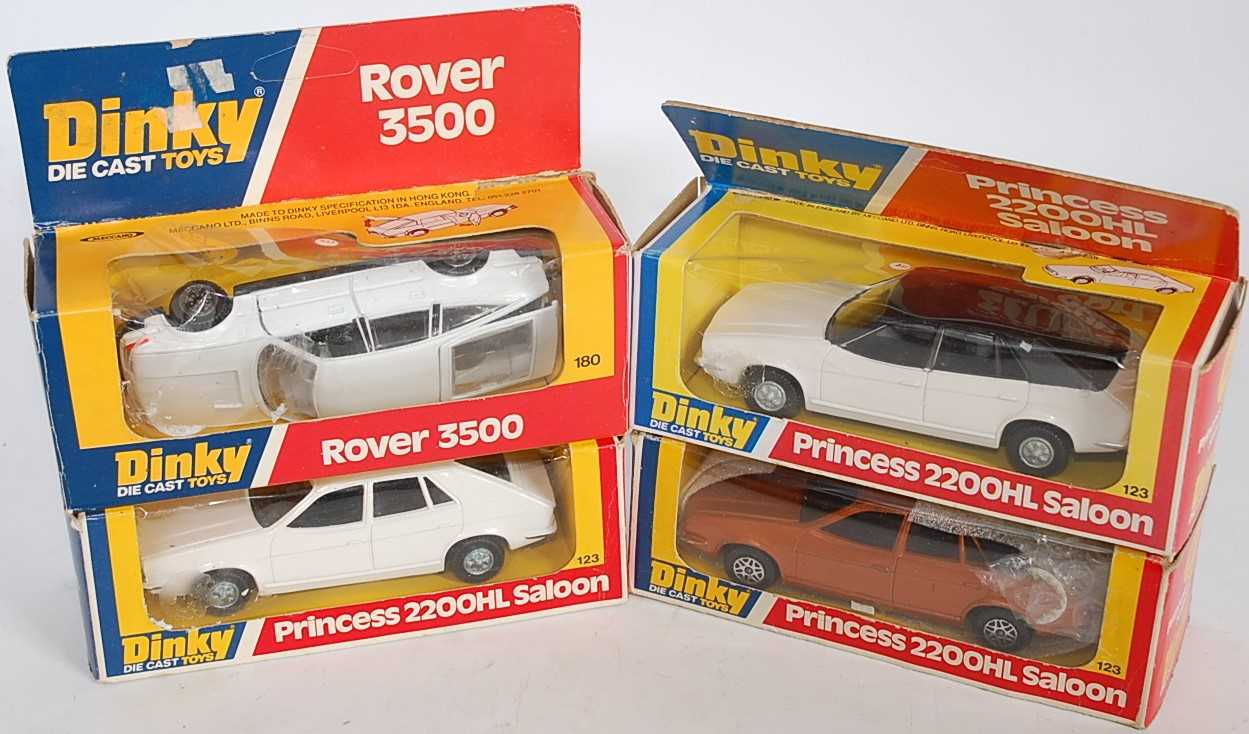 A Dinky Toys window boxed saloon group - auctions & price archive