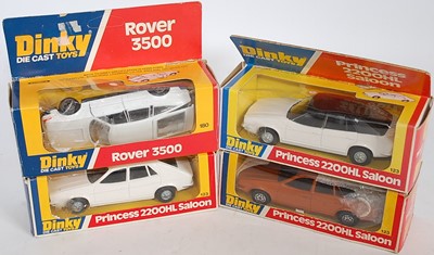 Lot 1969 - A Dinky Toys window boxed saloon group, four...