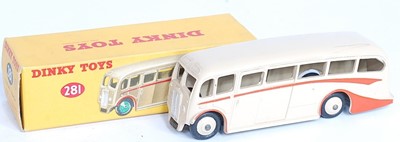 Lot 1971 - A Dinky Toys No. 281 Luxury coach comprising...