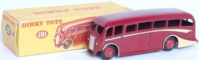 Lot 1972 - A Dinky Toys No. 281 Luxury coach comprising...