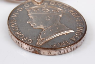 Lot 213 - A George VI Efficiency medal