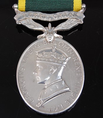 Lot 214 - A George VI Efficiency medal