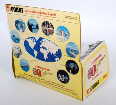 Lot 1668 - A Corgi Toys No. 269 James Bond Lotus Esprit...