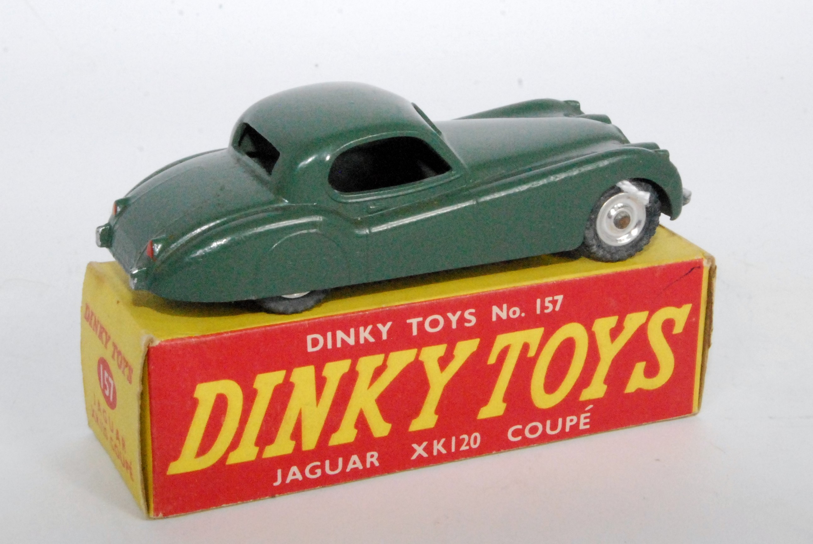 Lot 1988 - A Dinky Toys No. 157 Jaguar XK120 Coupe