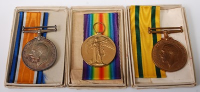 Lot 184 - A Great War Casualty group to include