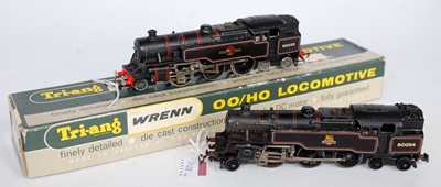 Lot 1028 - Two Hornby Dublo 2-6-4 BR tank locos: 80033...