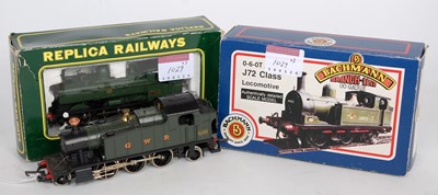 Lot 1029 - Three tank locos: Bachmann 31-051 J72 0-6-0 BR...