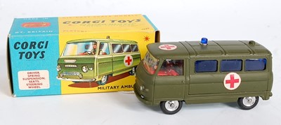 Lot 1680 - A Corgi Toys No. 354 Military Ambulance...