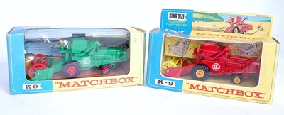 Lot 2346 - A Matchbox Kingsize combine harvester diecast...