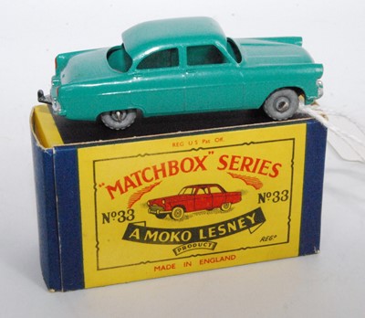 Lot 2348 - Matchbox 'Moko' Lesney Ford Zodiac, original...