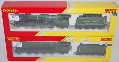 Lot 883 - Two Hornby Railroad locos and tenders: R3060...