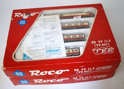 Lot 1071 - A Roco H0 4 car TEE (Trans Europe Express)...