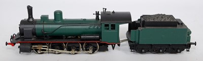 Lot 1073 - A metal H0 continental outline 0-8-0 engine...