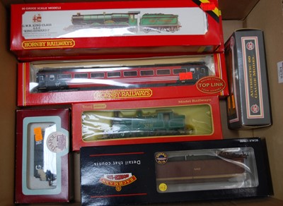 Lot 1075 - Hornby R078 GWR 'King Edward I' engine and...