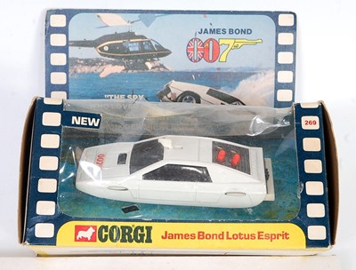 Lot 1692 - A Corgi Toys No. 269 James Bond Lotus Esprit...