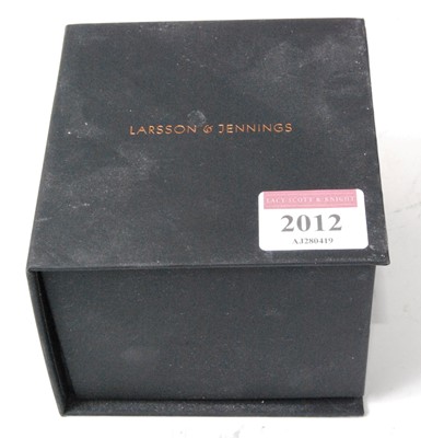 Lot 2012 - A gent's Larsson & Jennings Norse gilt metal...