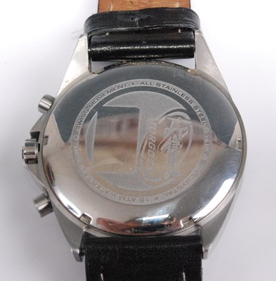 Lot 2226 - A gents Torgoen steel cased quartz chronograph...