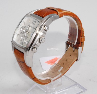 Lot 2228 - A gents Honda steel cased quartz chronograph...