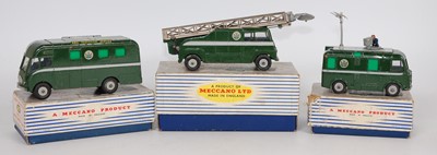 Lot 2009 - A Dinky Toys BBC TV boxed diecast group, three...