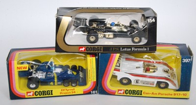 Lot 1695 - Three various window boxed Corgi Toys Formula...