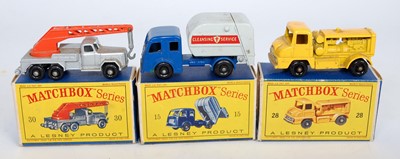 Lot 2353 - Three various boxed Matchbox 1:75 series...