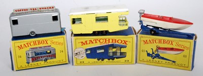 Lot 2355 - A Matchbox 1:75 series trailer/attachment...