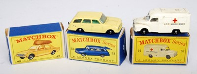 Lot 2356 - A Matchbox 1:75 series boxed and empty box...