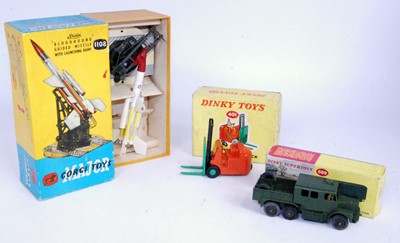 Lot 2011 - A Dinky Toys and Corgi Toys boxed military and...