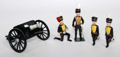 Lot 1276 - A Marlborough Military Models white metal...