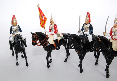 Lot 1277 - A collection of various white metal Britains...