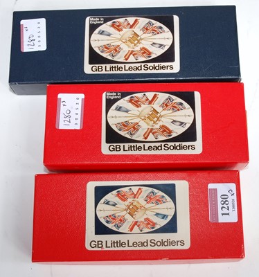 Lot 1280 - A collection of GB Little Lead Soldiers, all...